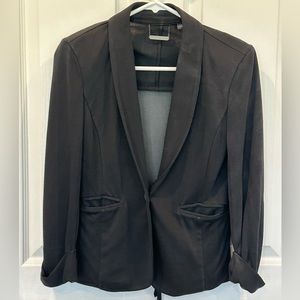Armani Exchange women’s blazer suit jacket black